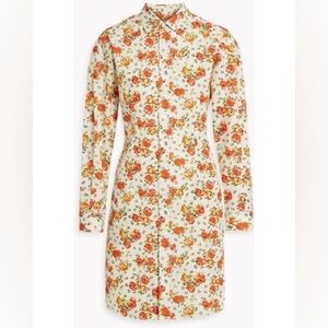 Marni SHIRT DRESS WITH FLORAL PATTERN